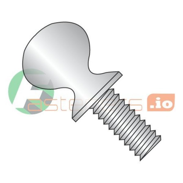 Newport Fasteners Thumb Screw, 1/4"-20 Thread Size, Spade, 18-8 Stainless Steel, 0.57 in Head Ht, 5/8 in Lg, 600 PK 795444